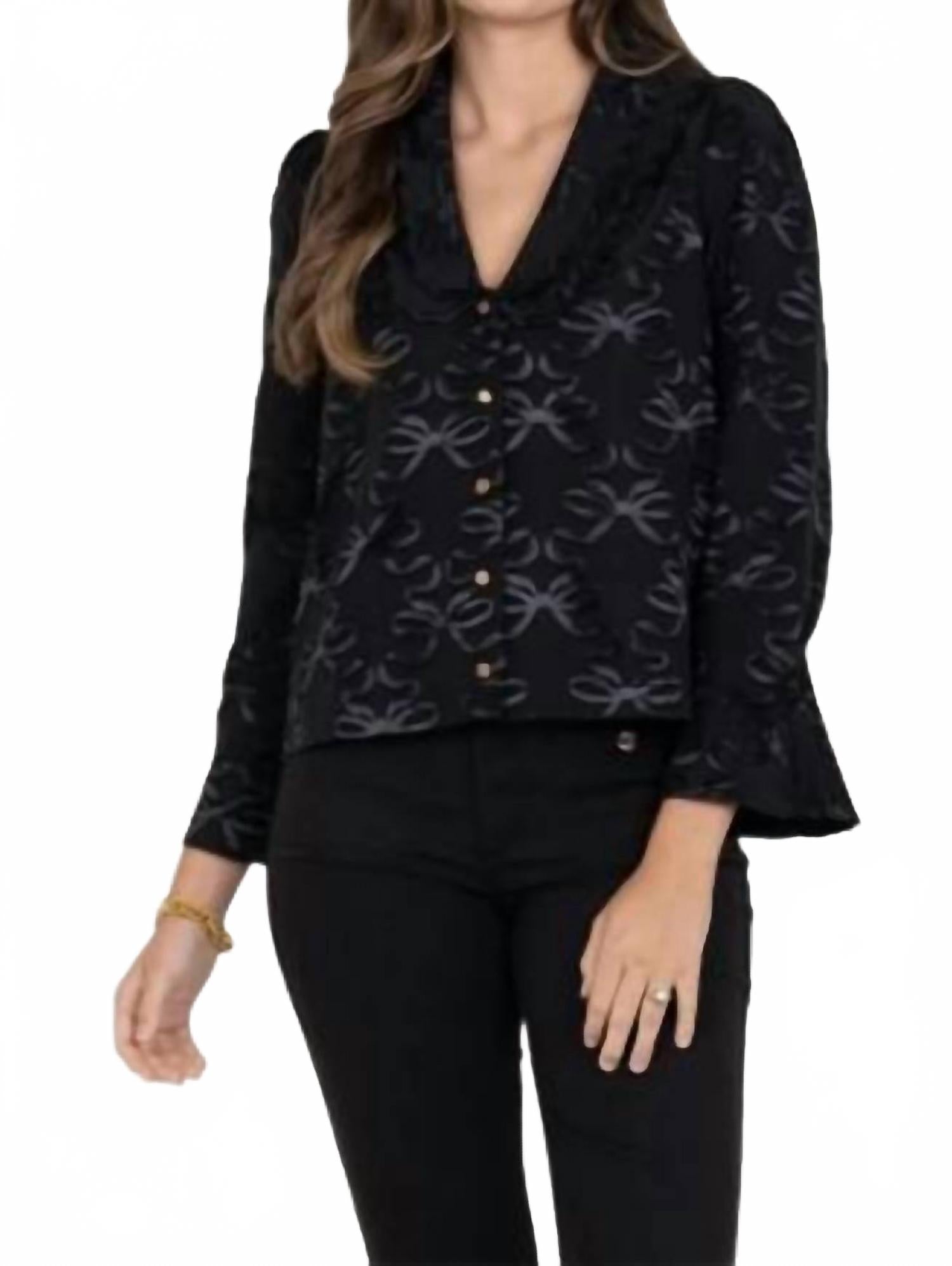 Cameron Top In Black
