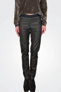 Elastic-Waist Jogger In Brown Bark