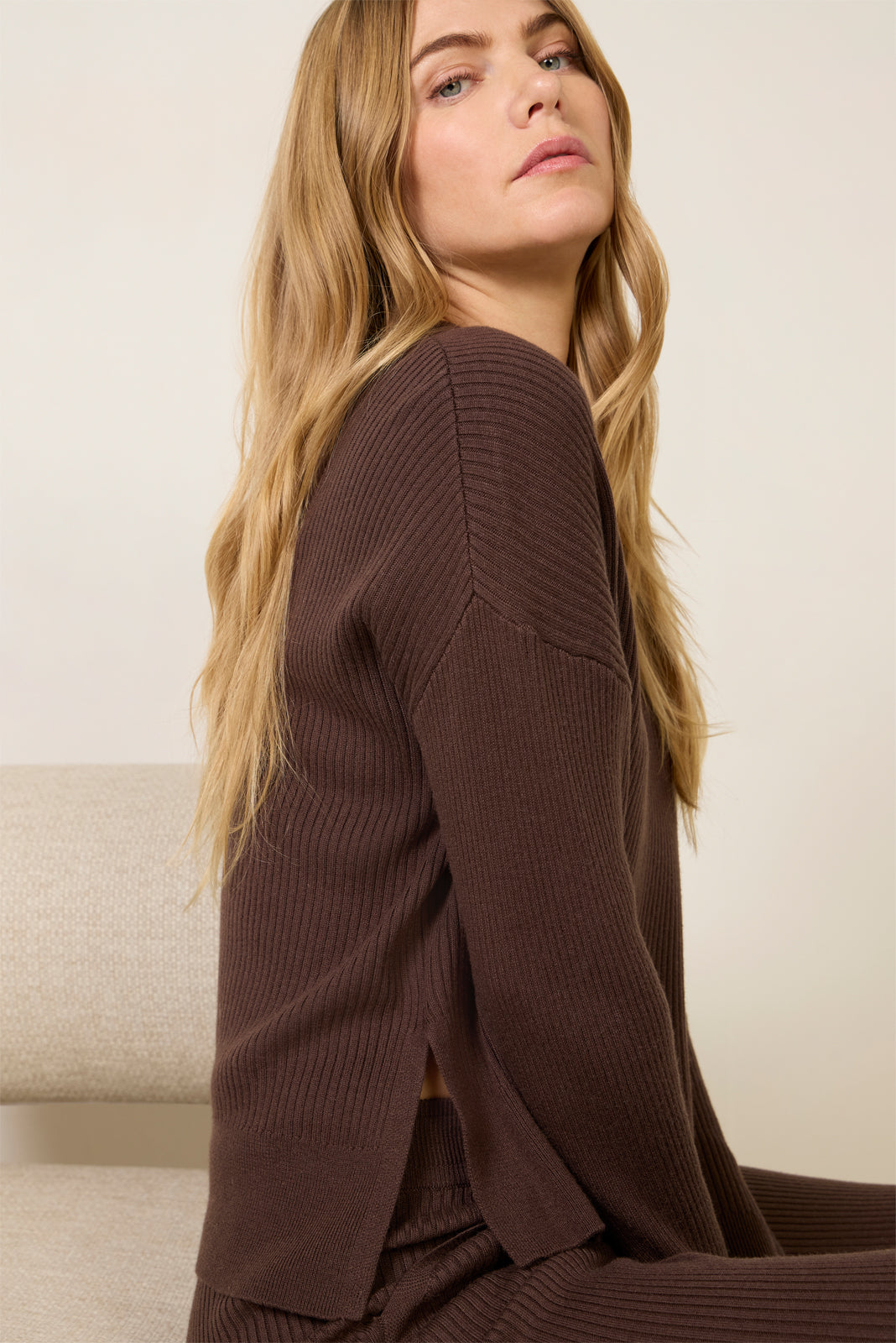 Women's Frankie Long Sleeve Sweater Top