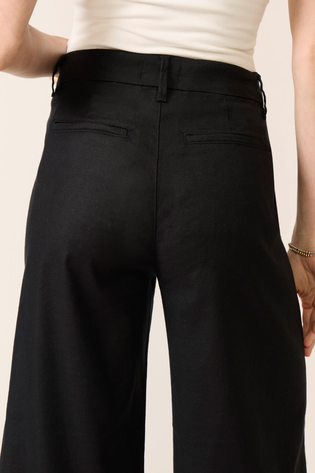 Women's Joelle Stretch Linen Crop Pants
