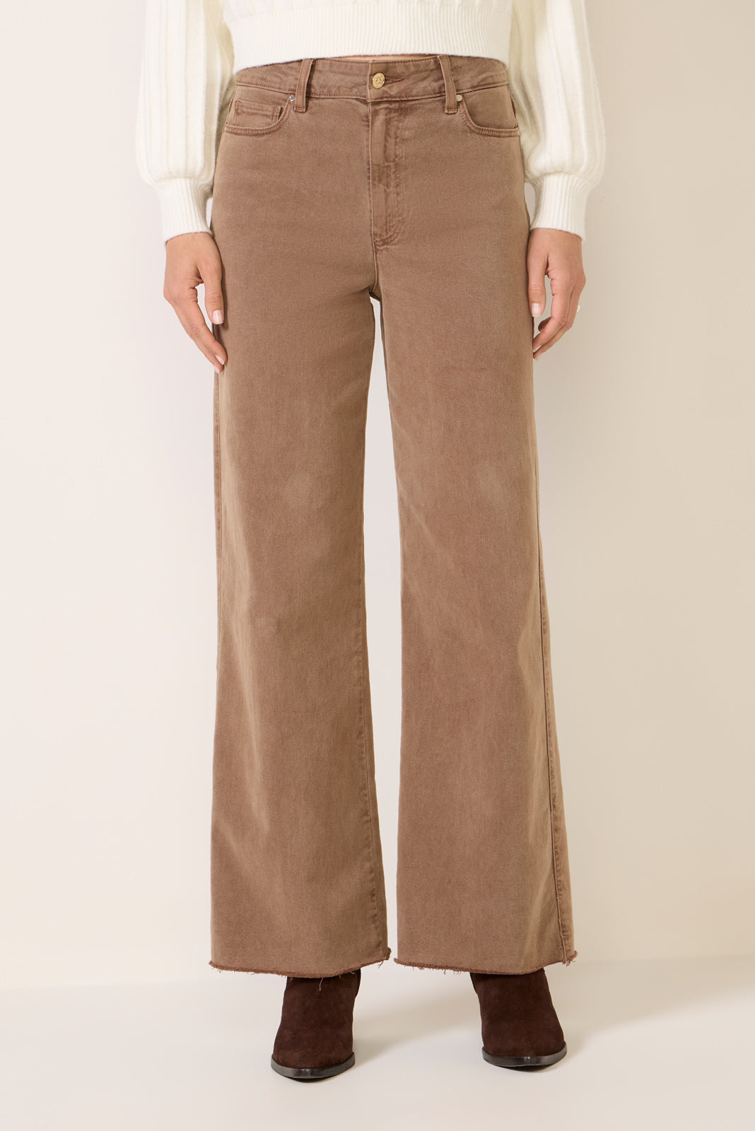 Women's Anessa 31' w Raw Hem Wide Leg Pants