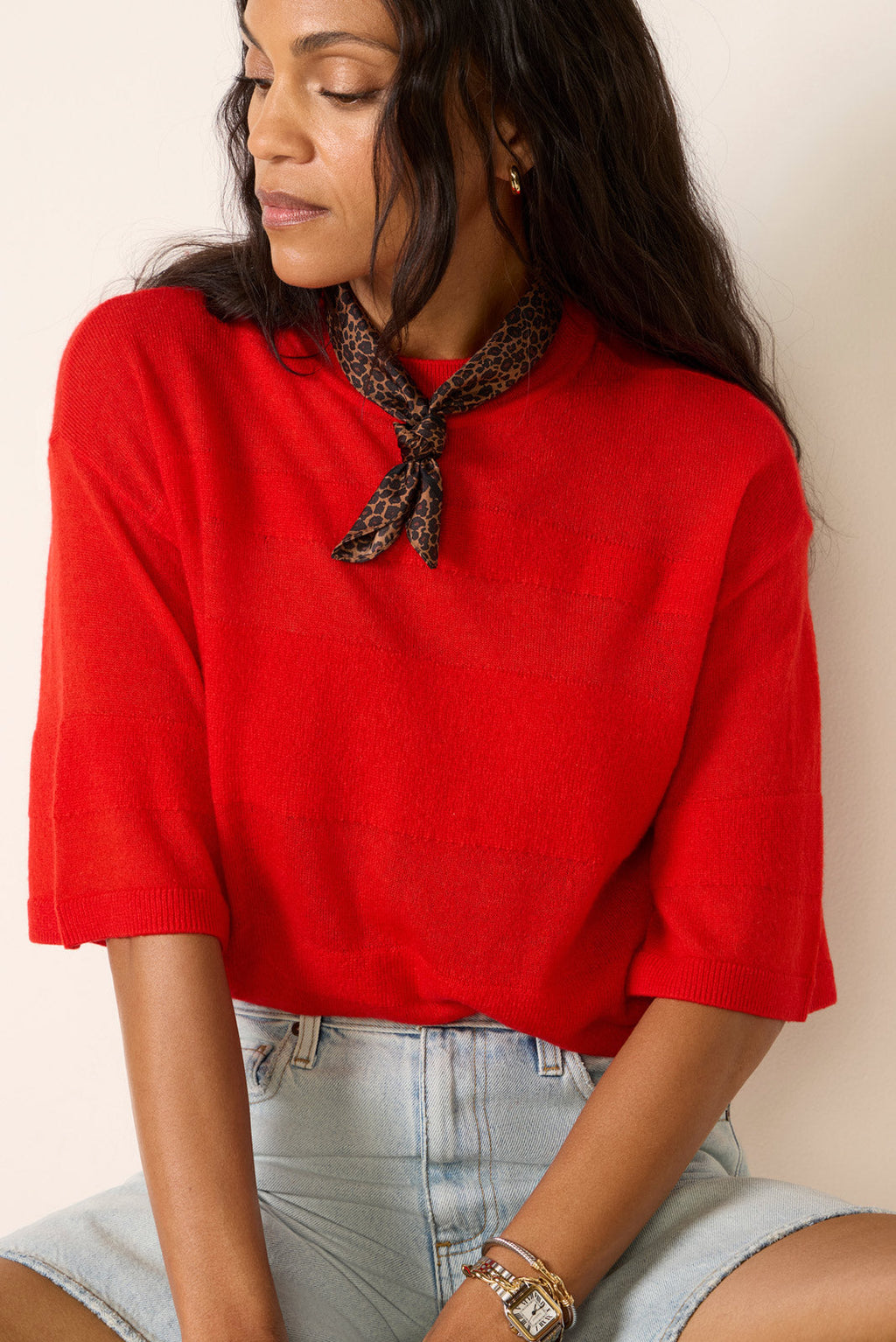 Women's Tara Featherweight Sweater T-Shirt