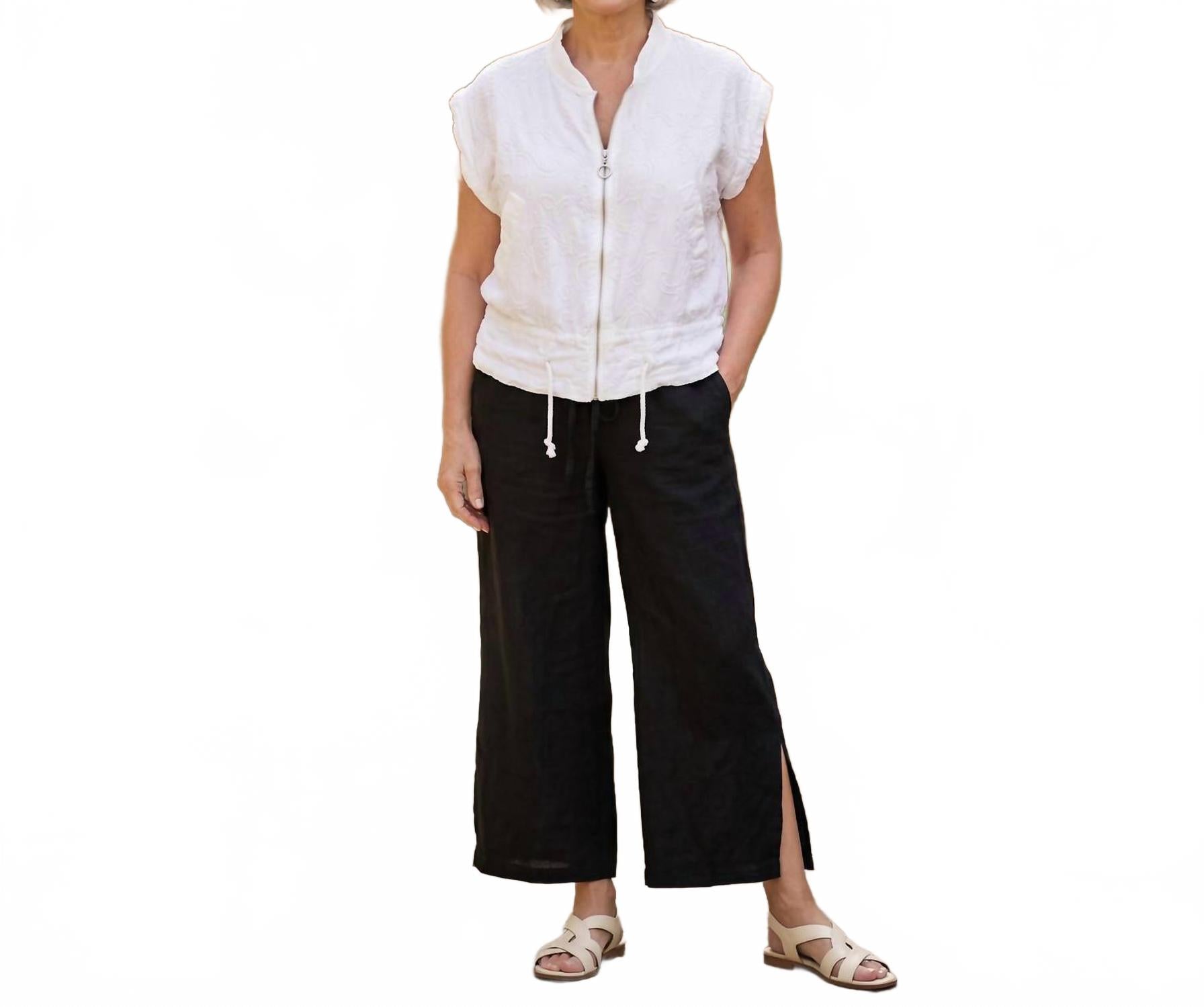 Firenze Cinch Top In Cream