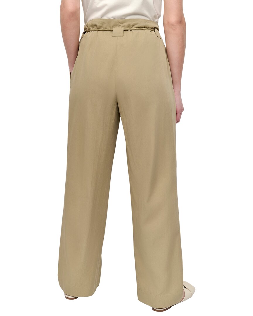 DKNY Rope Tie Front Wide Leg Pant