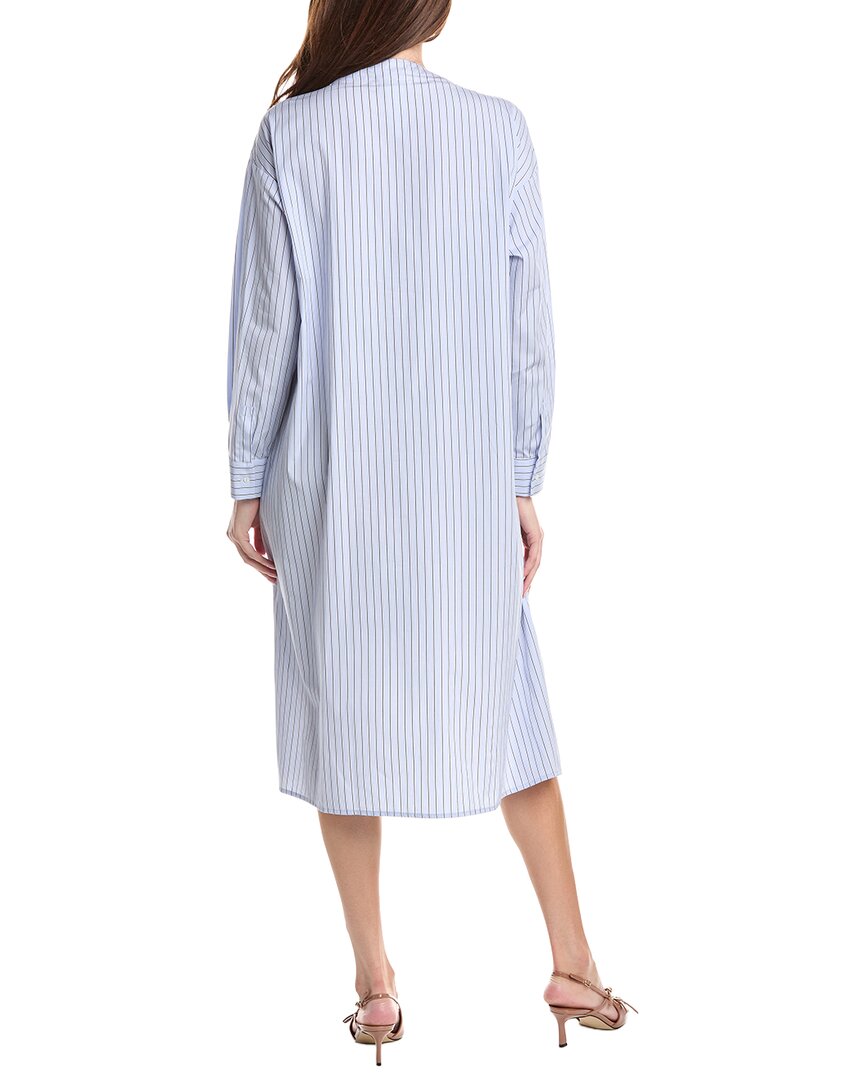 Fabiana Filippi Cotton Hybrid Midi Shirtdress