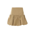 Ganni Women Double Botton Mini Skirt