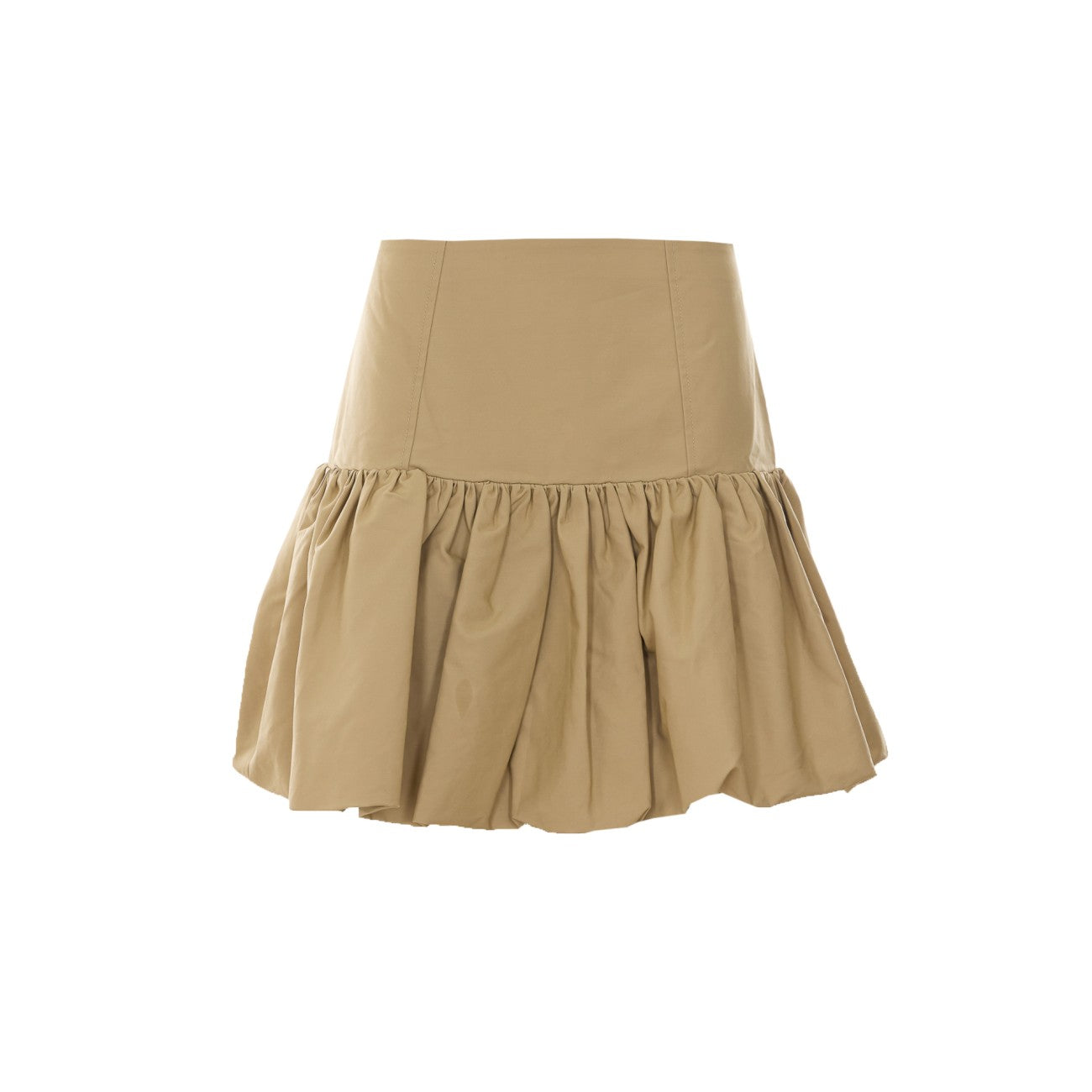 Ganni Women Double Botton Mini Skirt