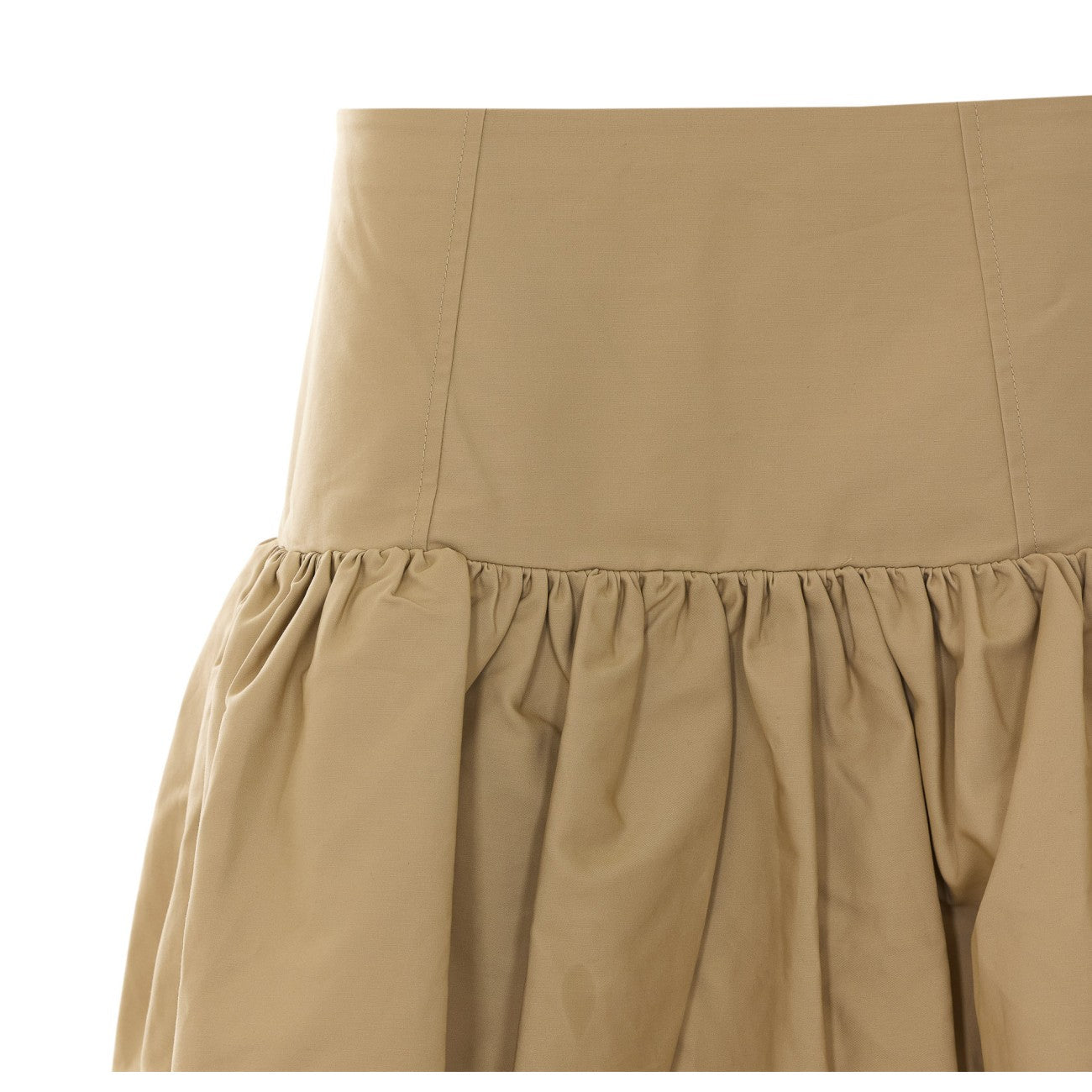 Ganni Women Double Botton Mini Skirt