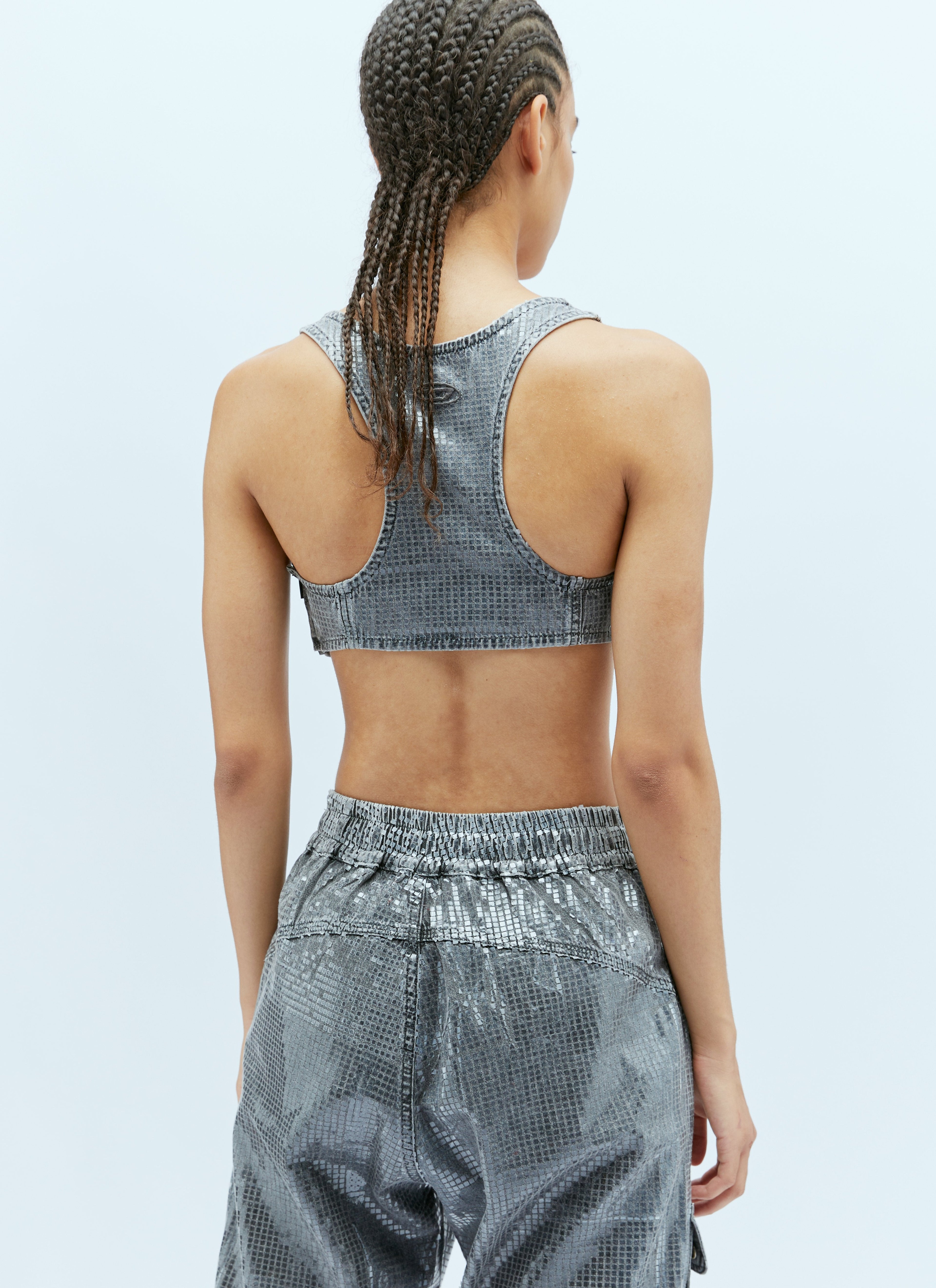 Diesel Women De-Toppy-S Crop Top