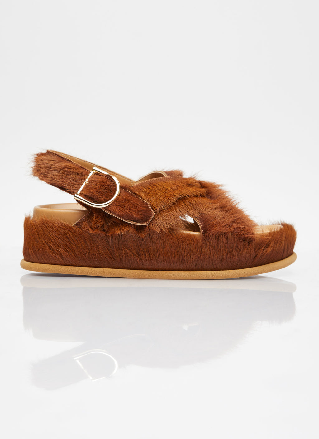 Dries Van Noten Women Ponyhair Sandals