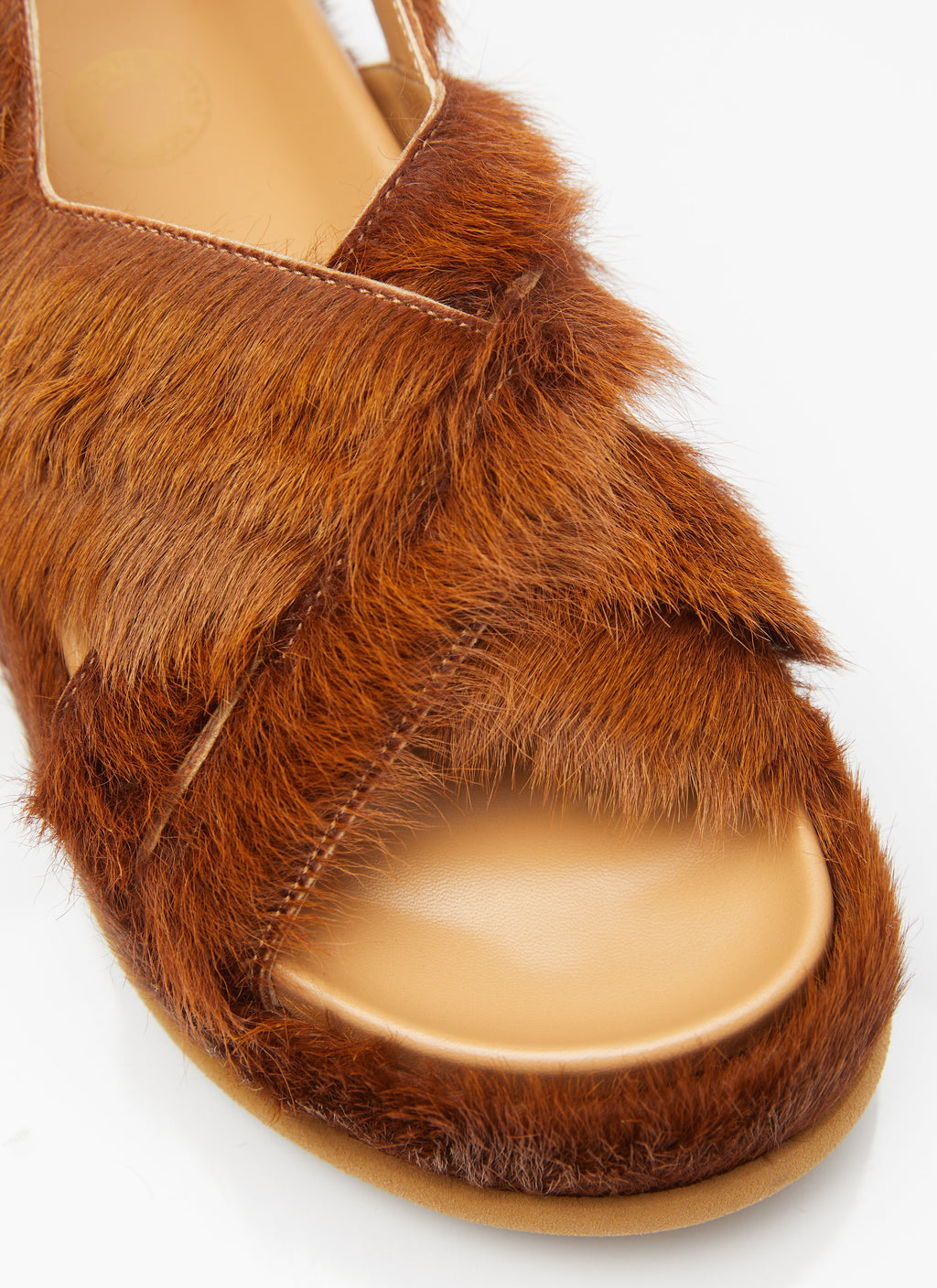 Dries Van Noten Women Ponyhair Sandals