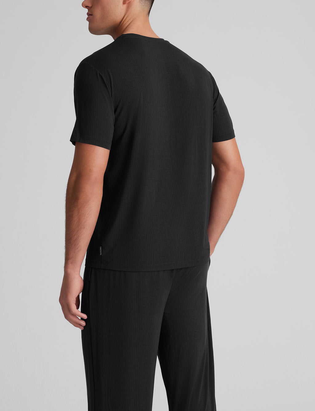 Men's Second Skin Luxe Rib Sleep T-Shirt
