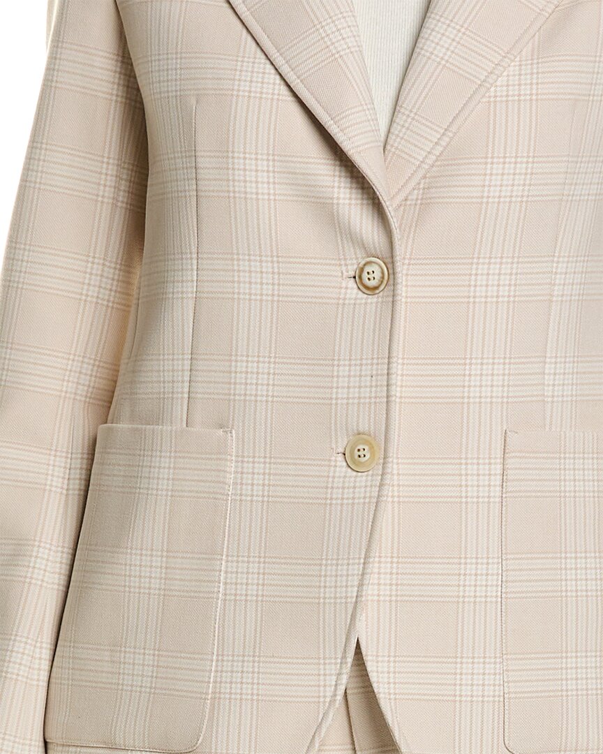 St. John Plaid Jacket