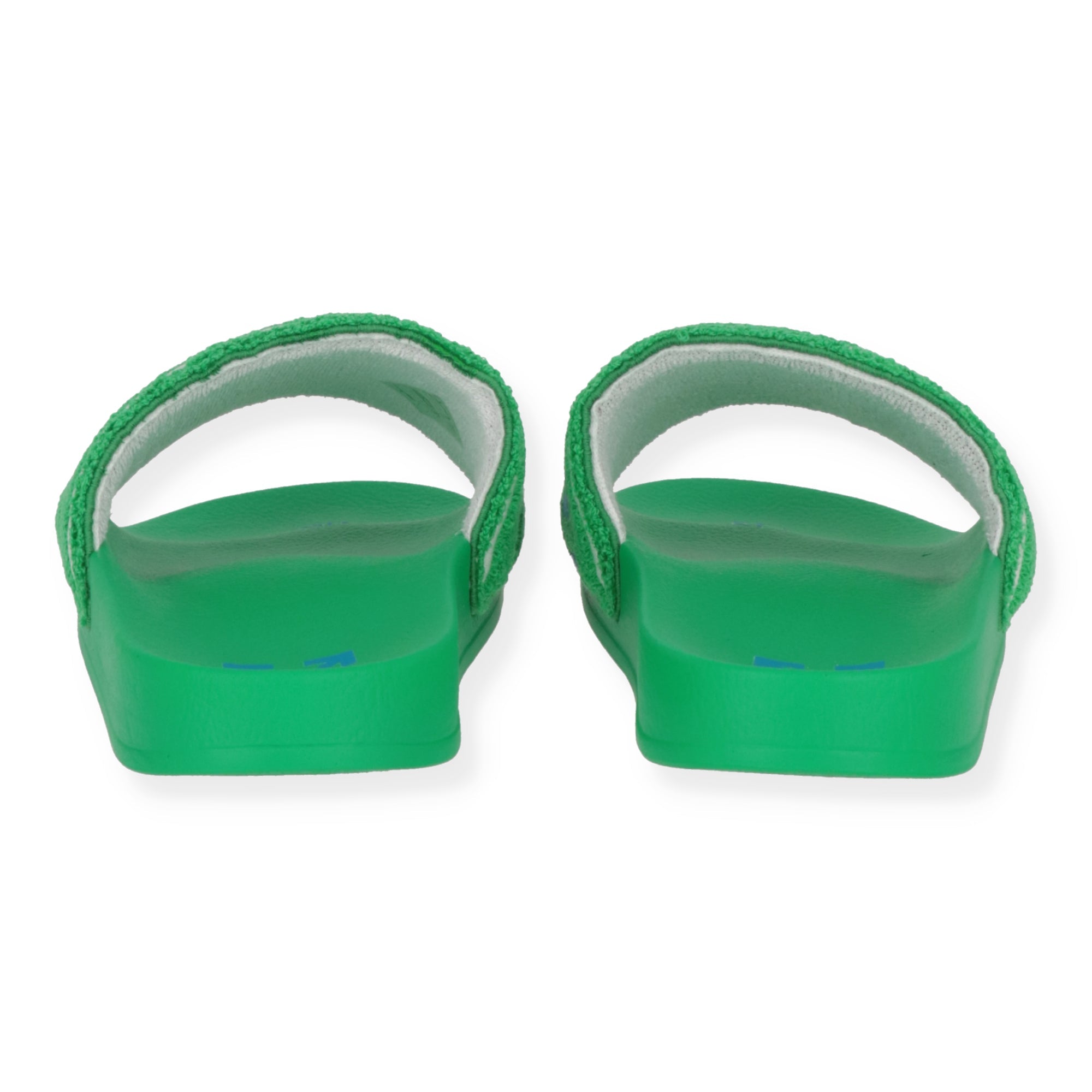 Off White Mens Green/White Flip-Flop