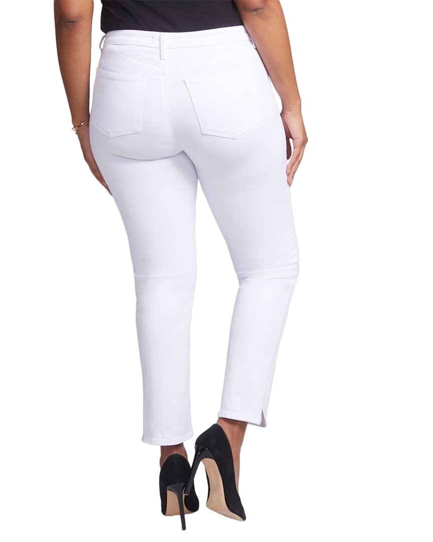 NYDJ Slim Optic White Ankle Crop Jean
