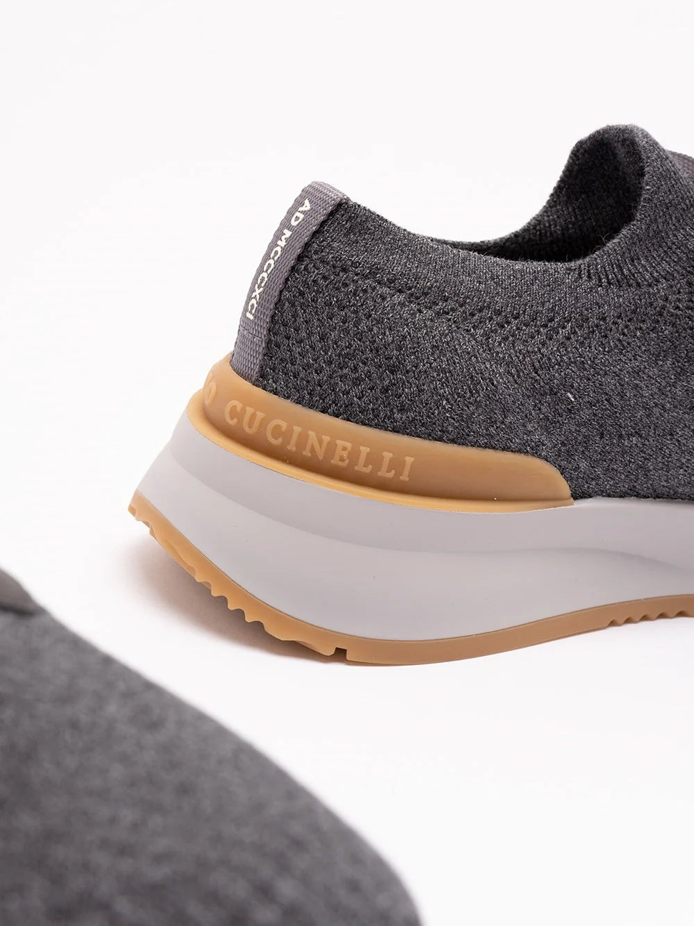 Brunello Cucinelli Men Knit Sneakers