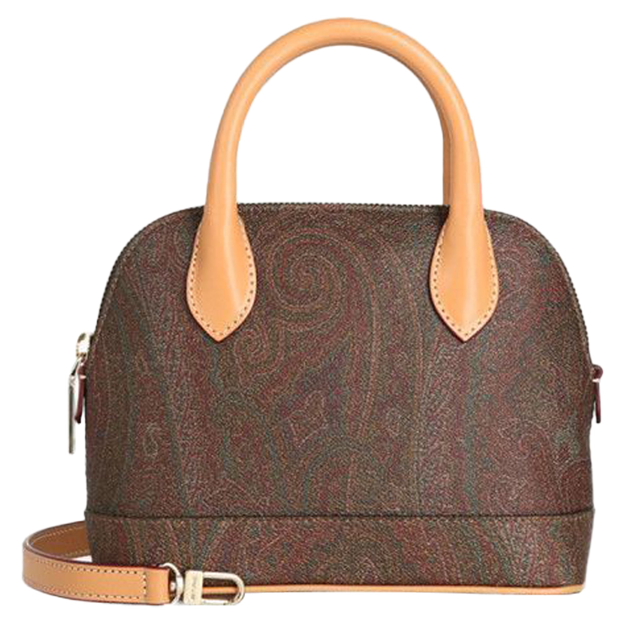 Paisley Top Handle Tote Bag Stamp: