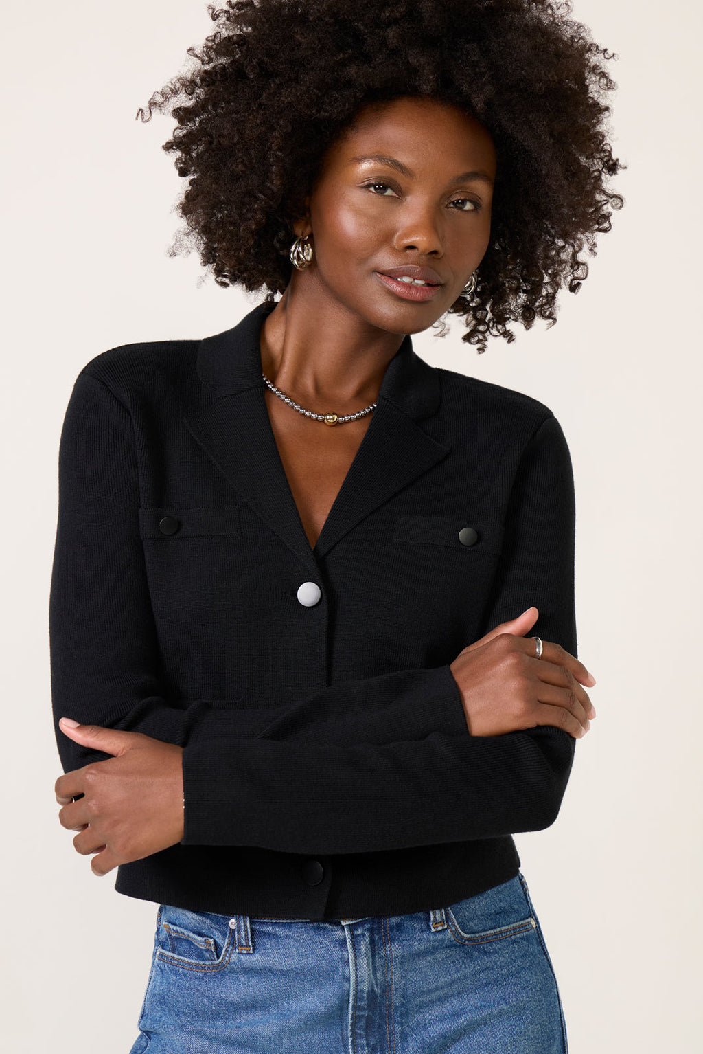 Women's Andie Two Button Knit Jacket