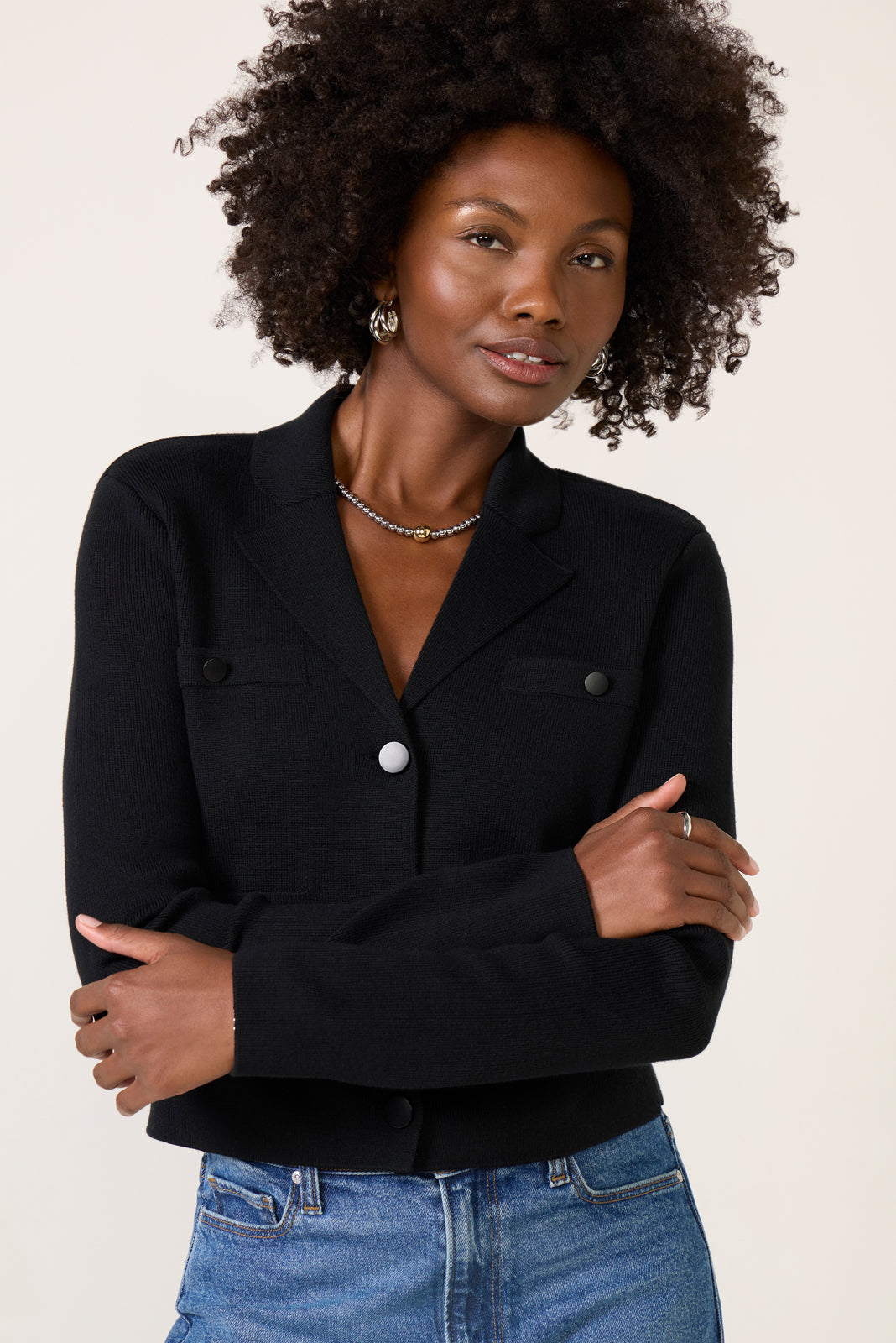Women's Andie Two Button Knit Jacket