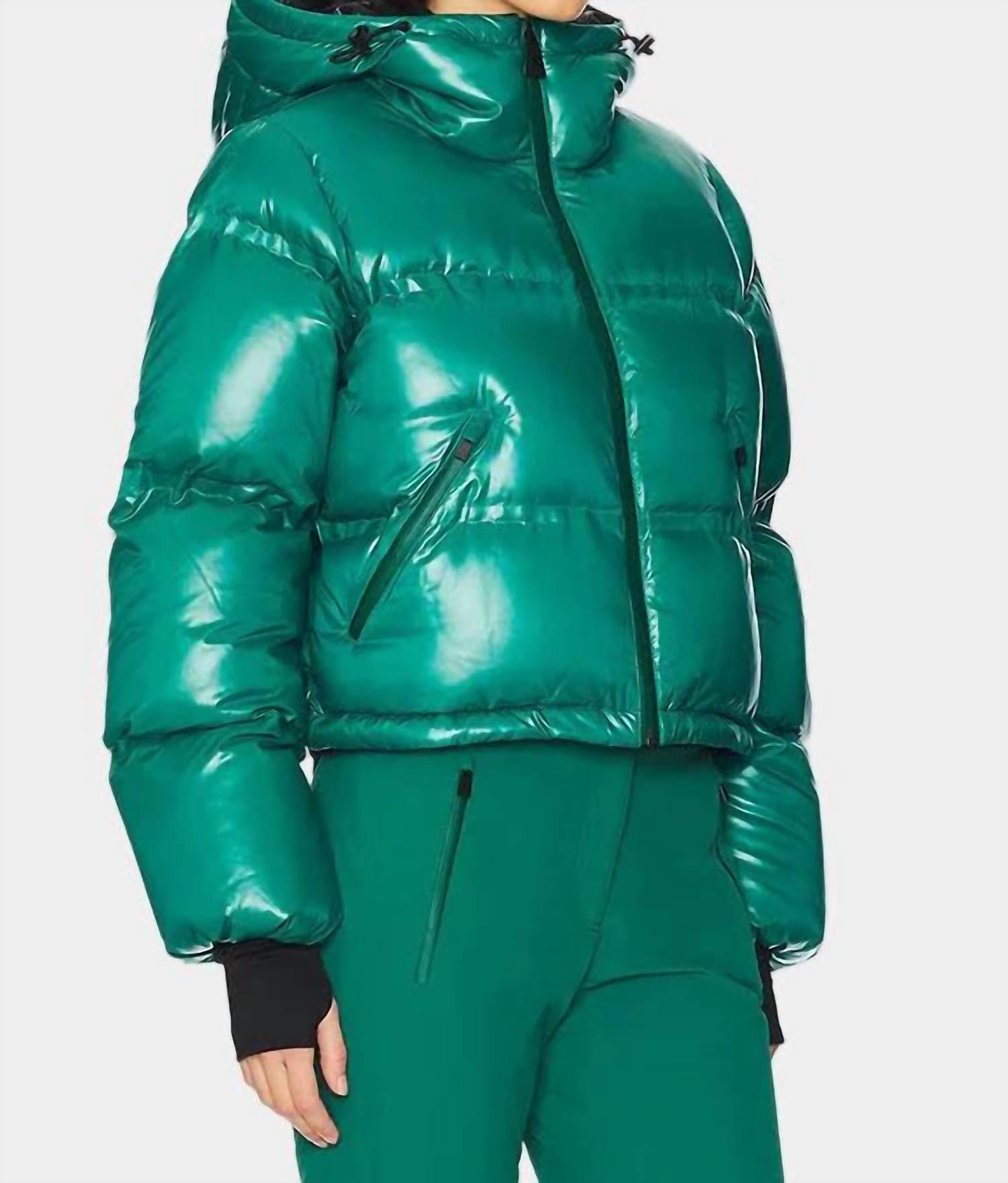 Minnie Nuke Ski Jacket In Grotto Teal
