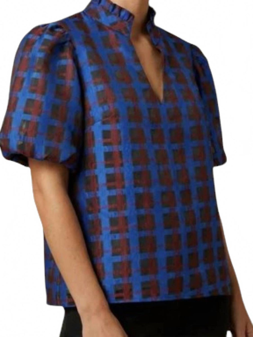 Aida Top In Blue