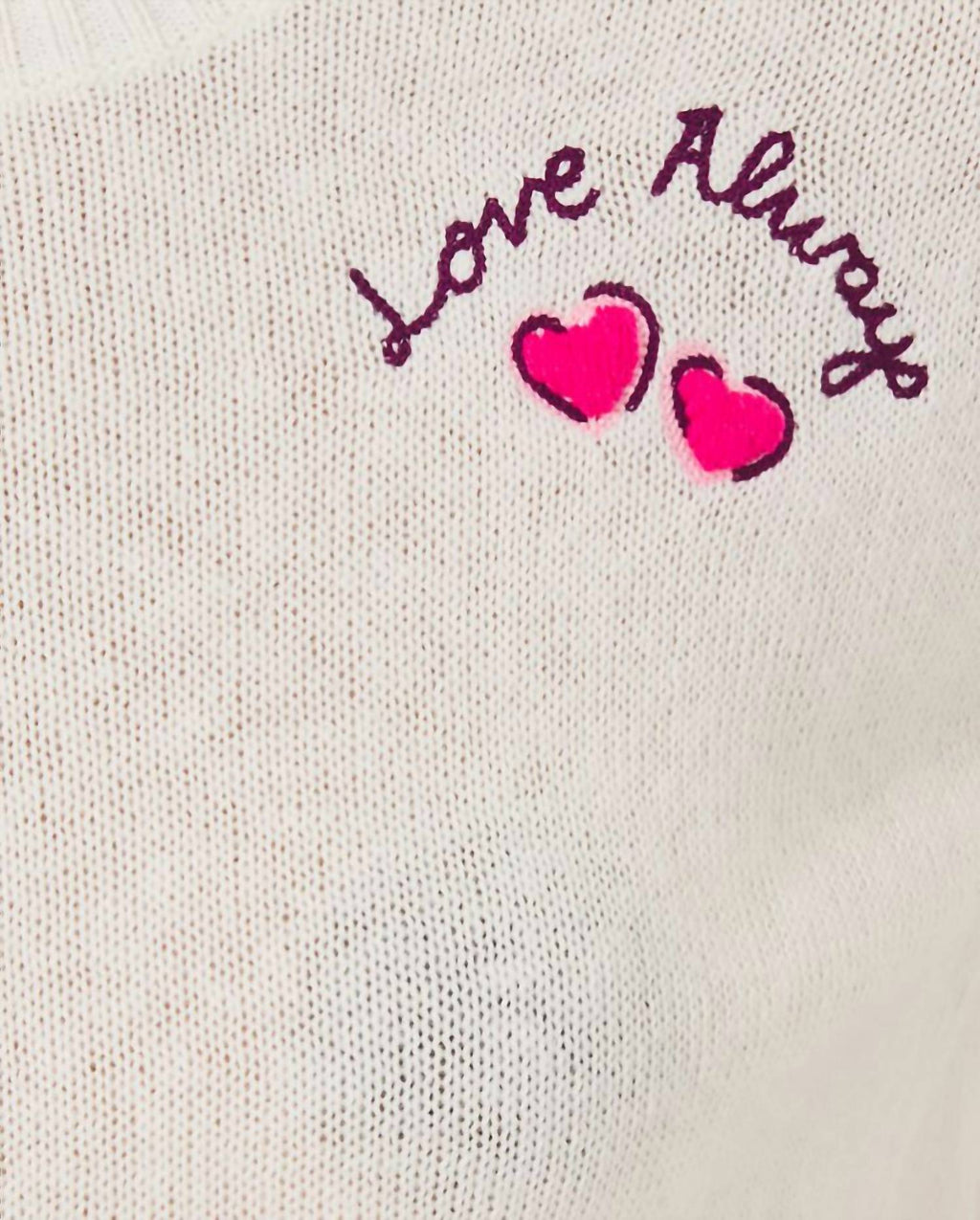 Pippy Sweater In Coconut Love Always