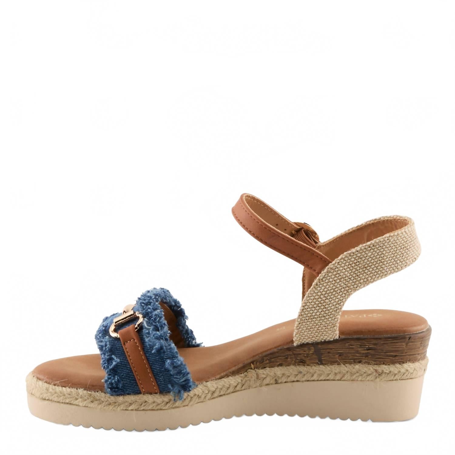 Women's Lemire Platform Sandals In Dark Denim Blue