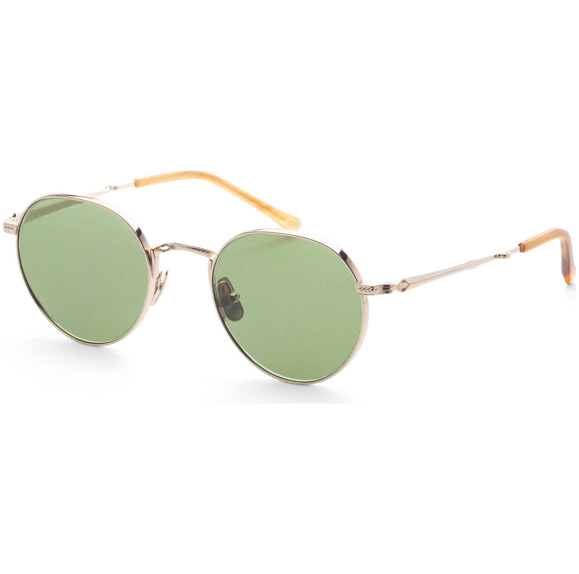Garrett Leight Unisex 49 mm Gold Sunglasses