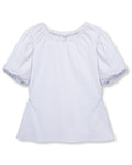 Habitual Puff Sleeve Cutout Top