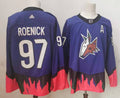 Men's Arizona Coyotes Jeremy Roenick #97 Blue Breakaway Player jersey