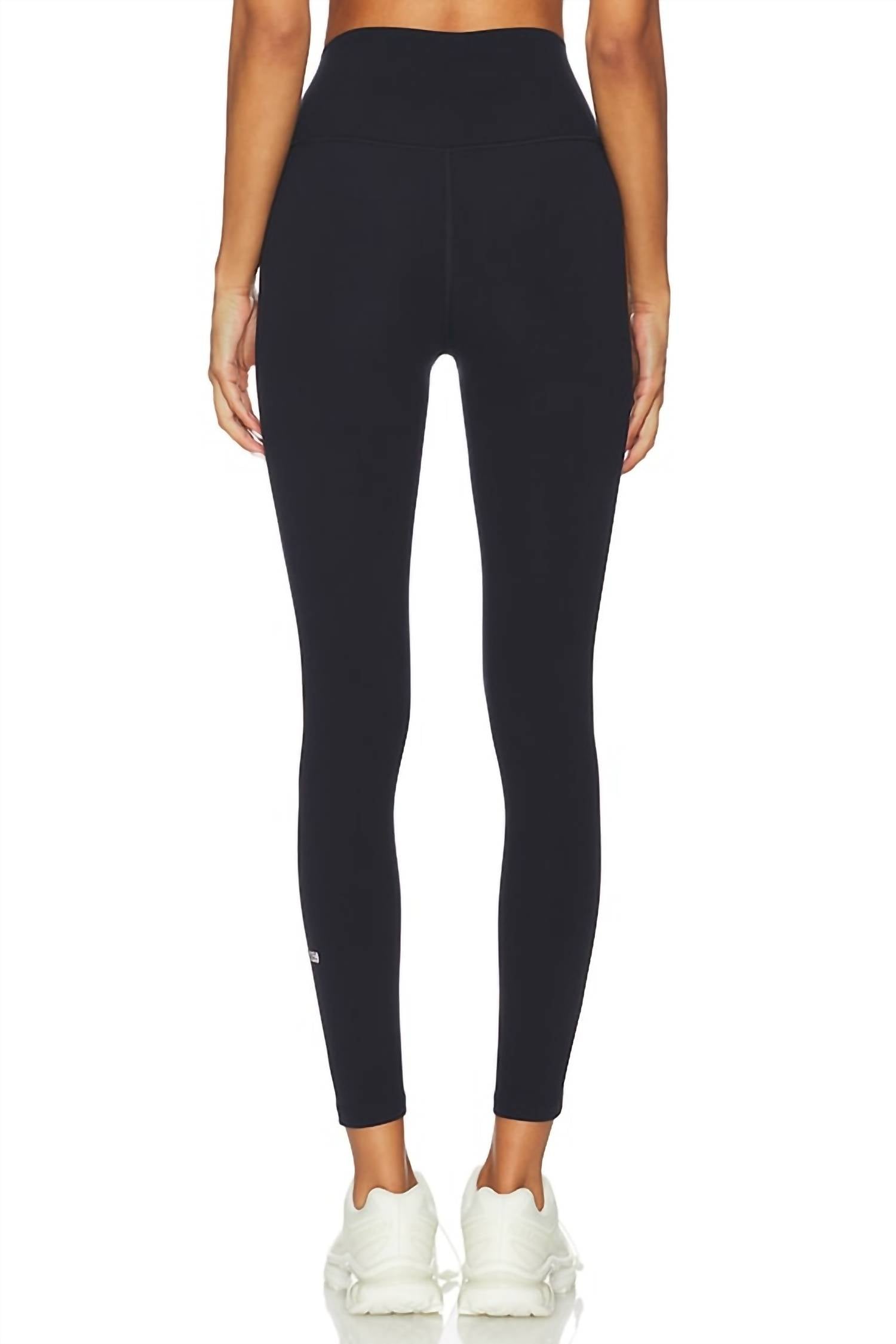 Amber Airweight High Waist Leggings In Indigo/honey