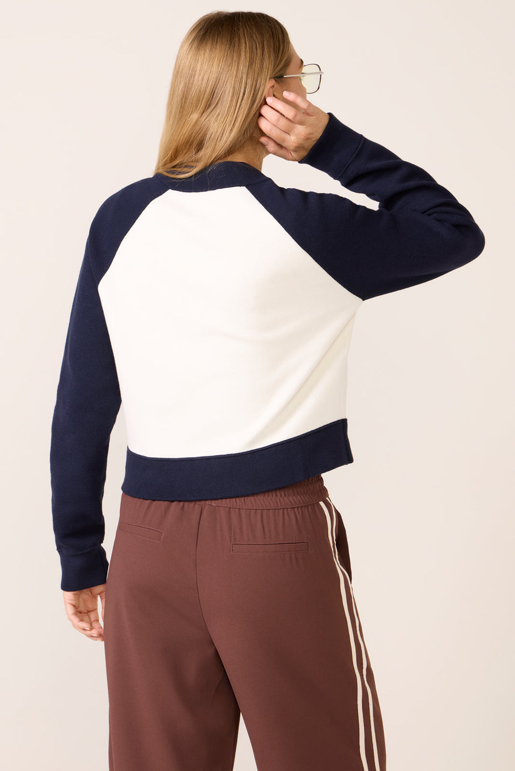 Women's Melissa Colorblock Sweater Bomber