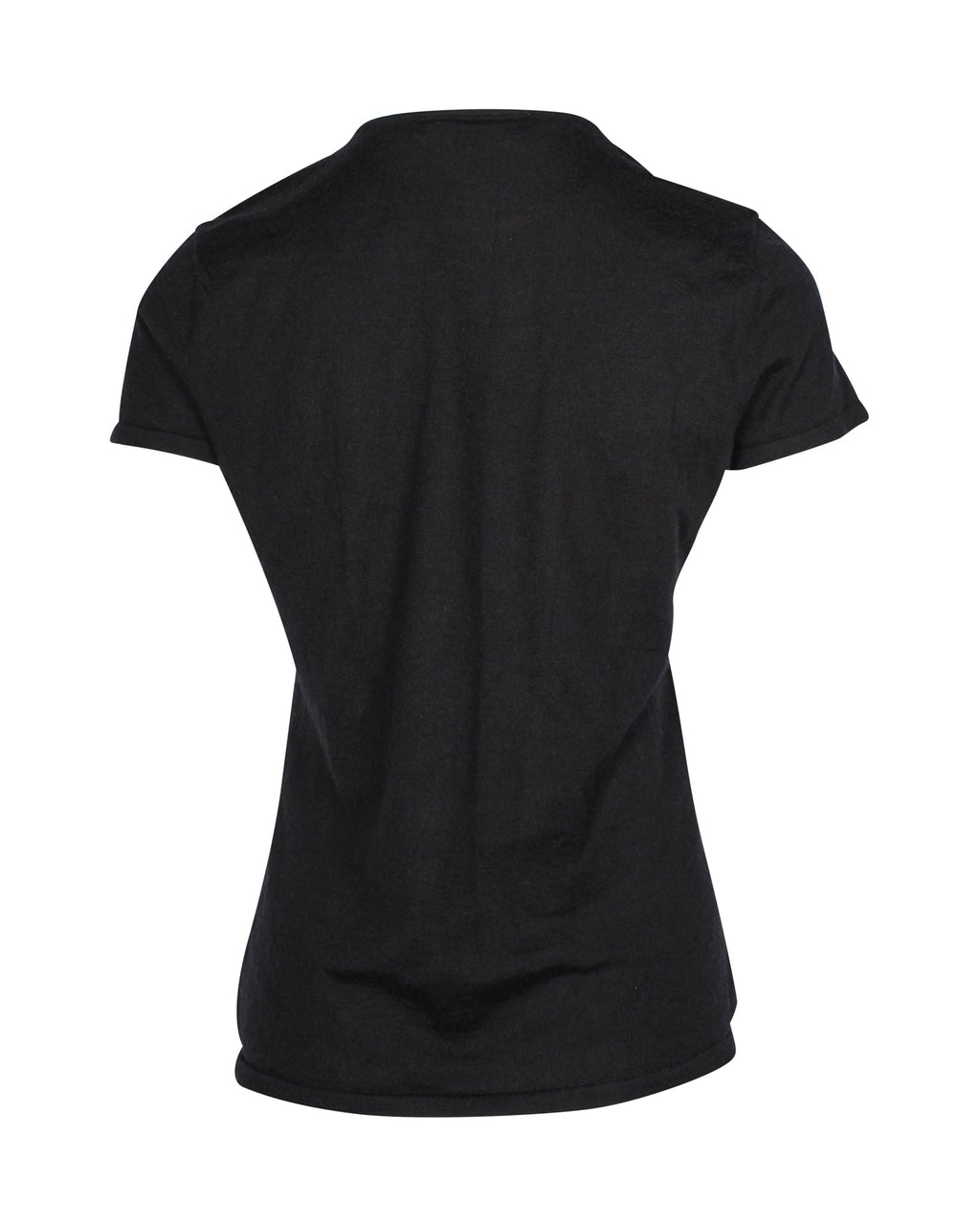 Ralph Lauren Basic Slim-Fit Short Sleeve T-shirt in Black Cashmere