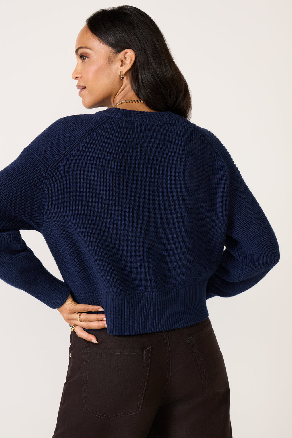 Women's Audrey Crew Neck Sweater Top