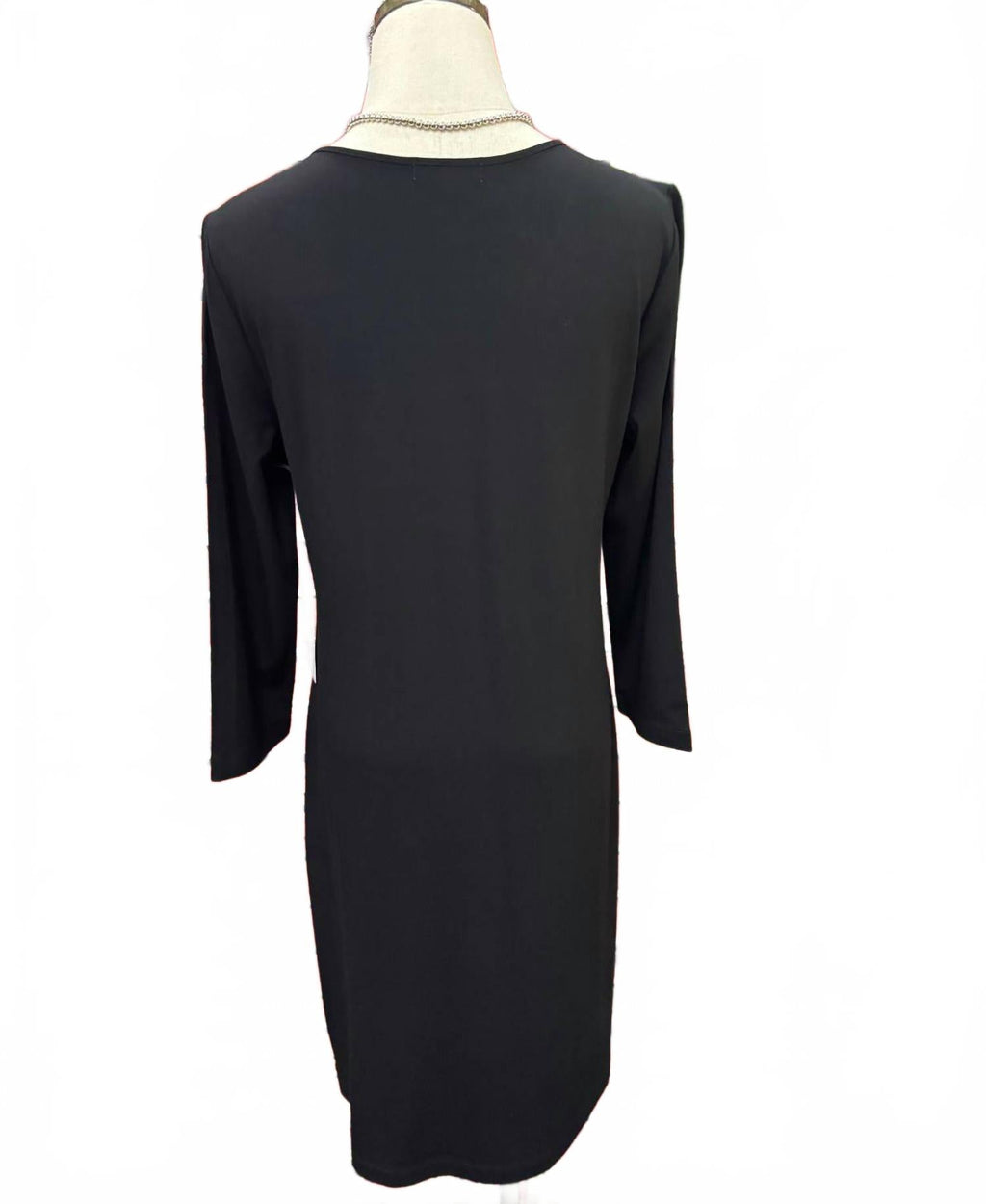 Women's Core Travel Wrinkle-Free Midi Dress In Black