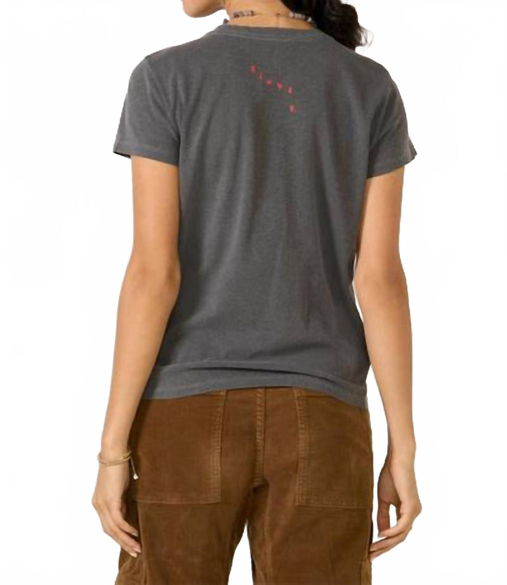 Classic Tee In Faded Black