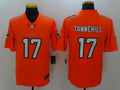Men's Miami Dolphins Ryan Tannehill #17 Orange Game Jersey1