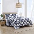 Nautica Sailor's Patchwork Blue Twin Quilt Set