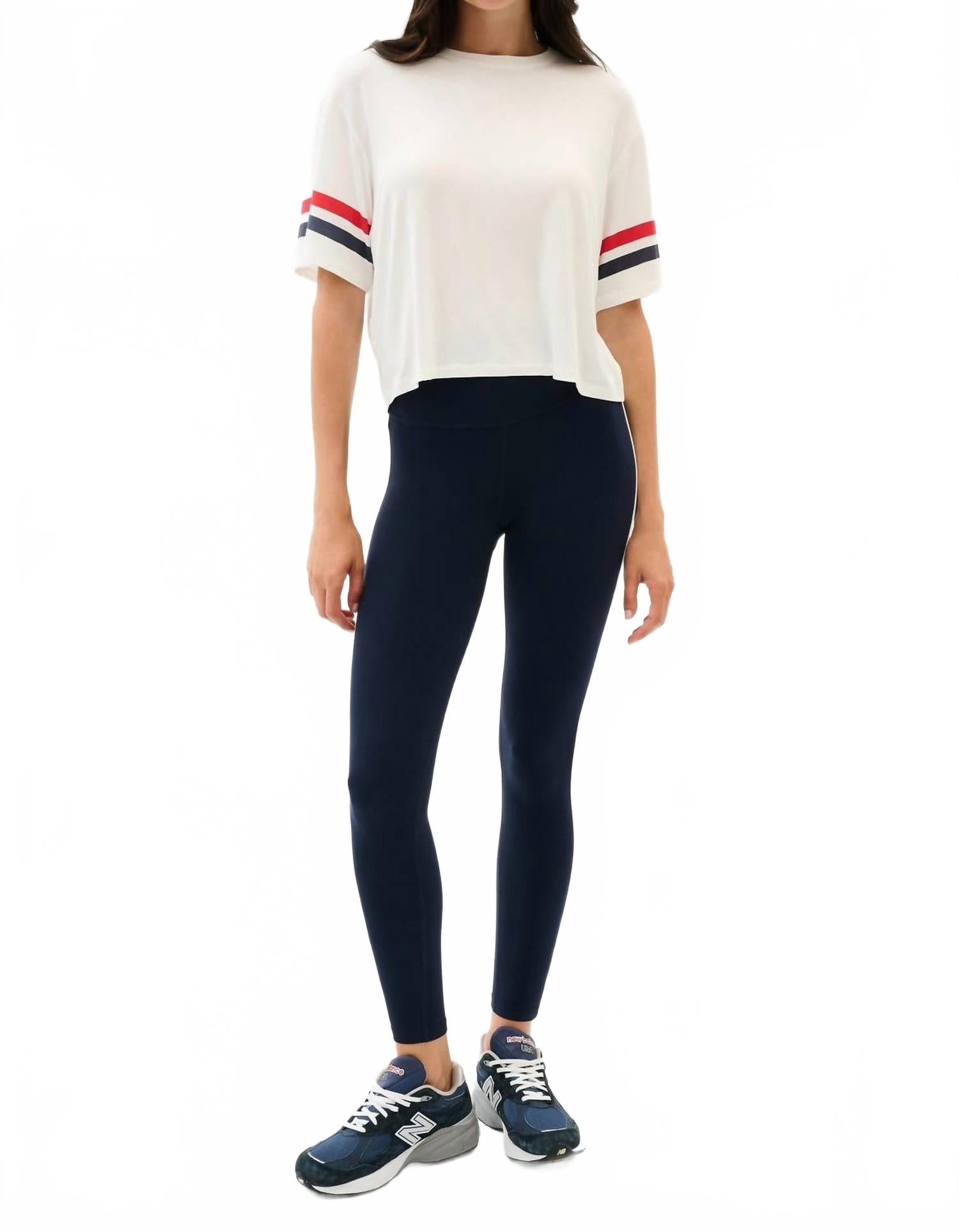 Ava Jersey Tee In White