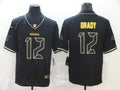 Men's Tampa Bay Buccaneers #12 Tom Brady Black Game Jersey1