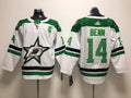 Men's Dallas Stars Jamie Benn #14 White Breakaway Player jersey