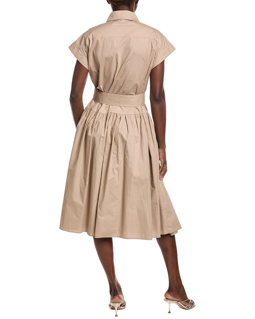 Gracia Front Lace Belt Shirtdress