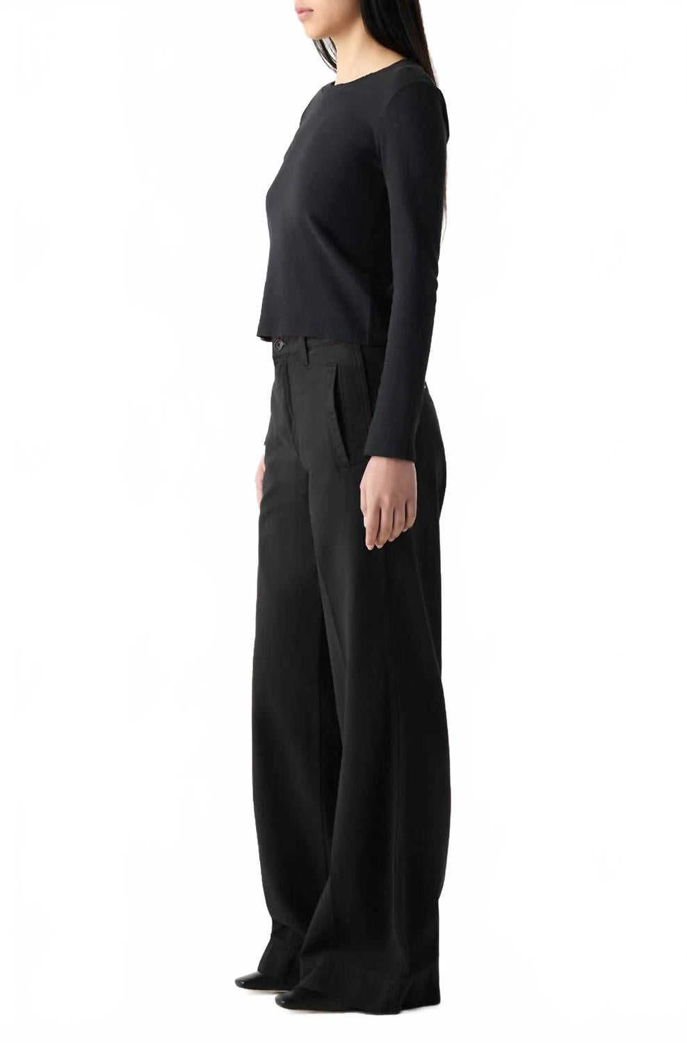 Frida Trouser In Vintage Black