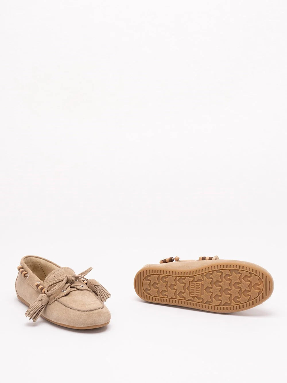 Miu Miu Women Suede Tassel Loafers