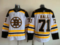 Men's Boston Bruins Taylor Hall #71 White Replica Player jersey