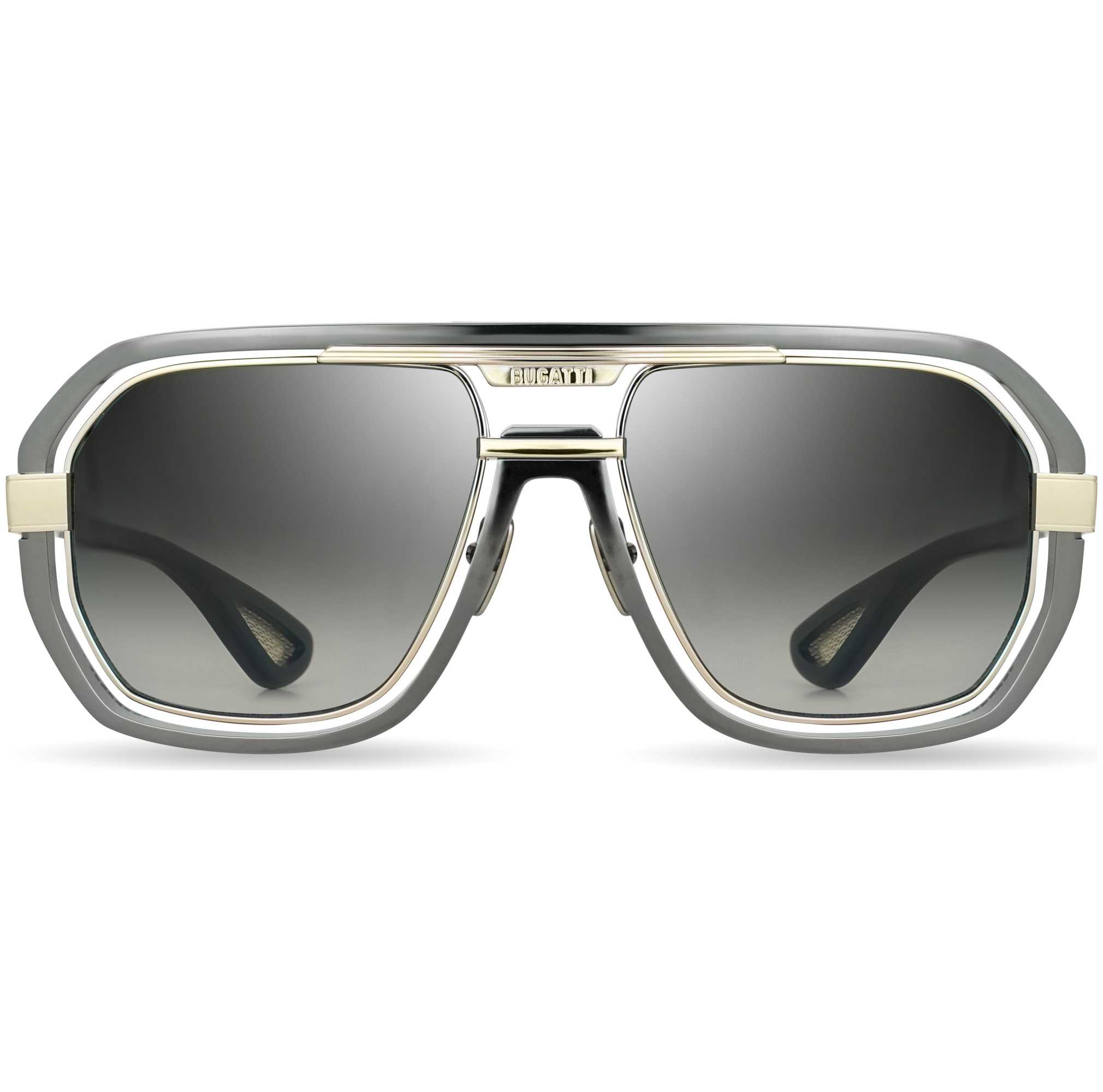 Bugatti Men's 58 mm Grey Sunglasses