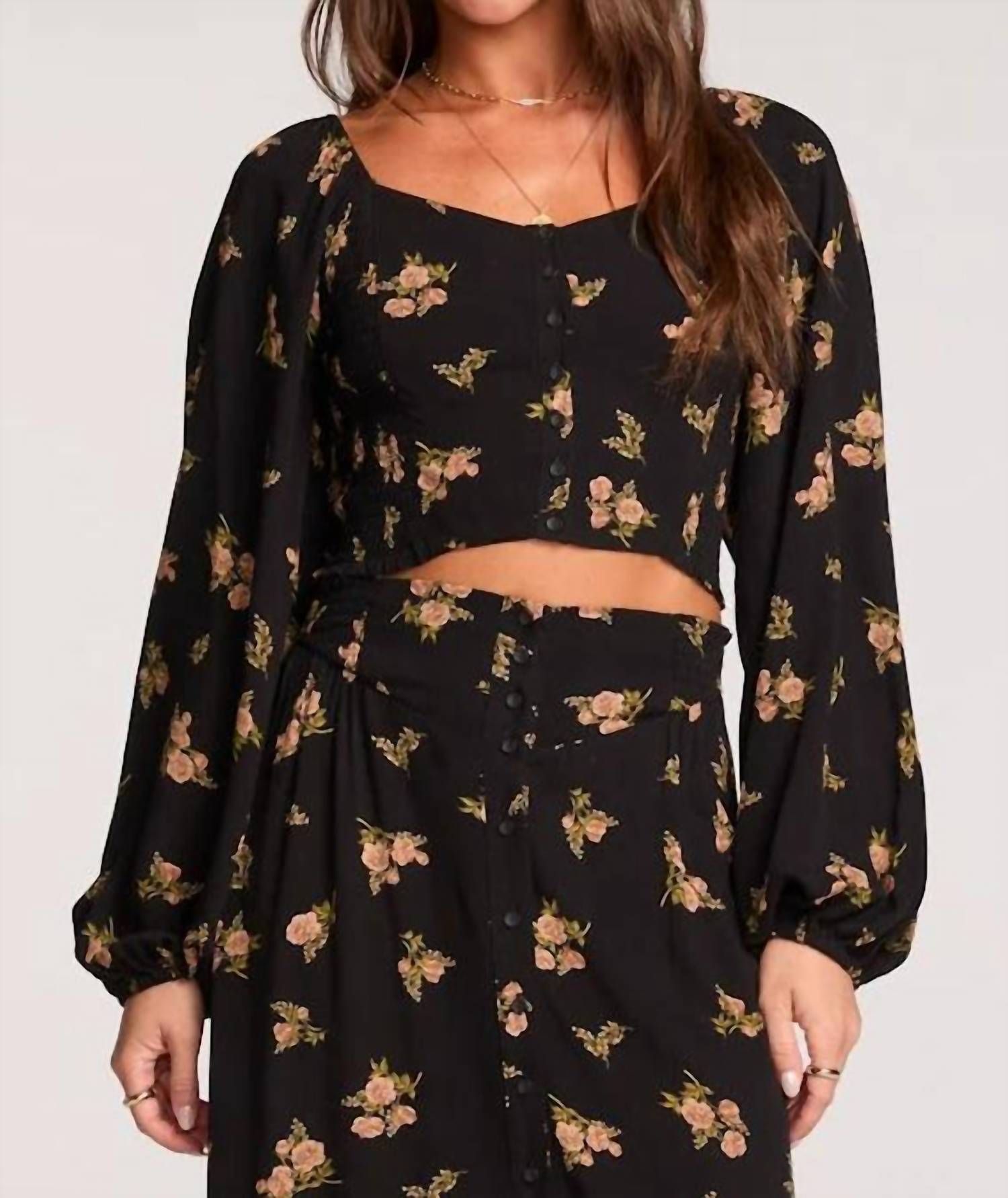 Cordell Top In Black