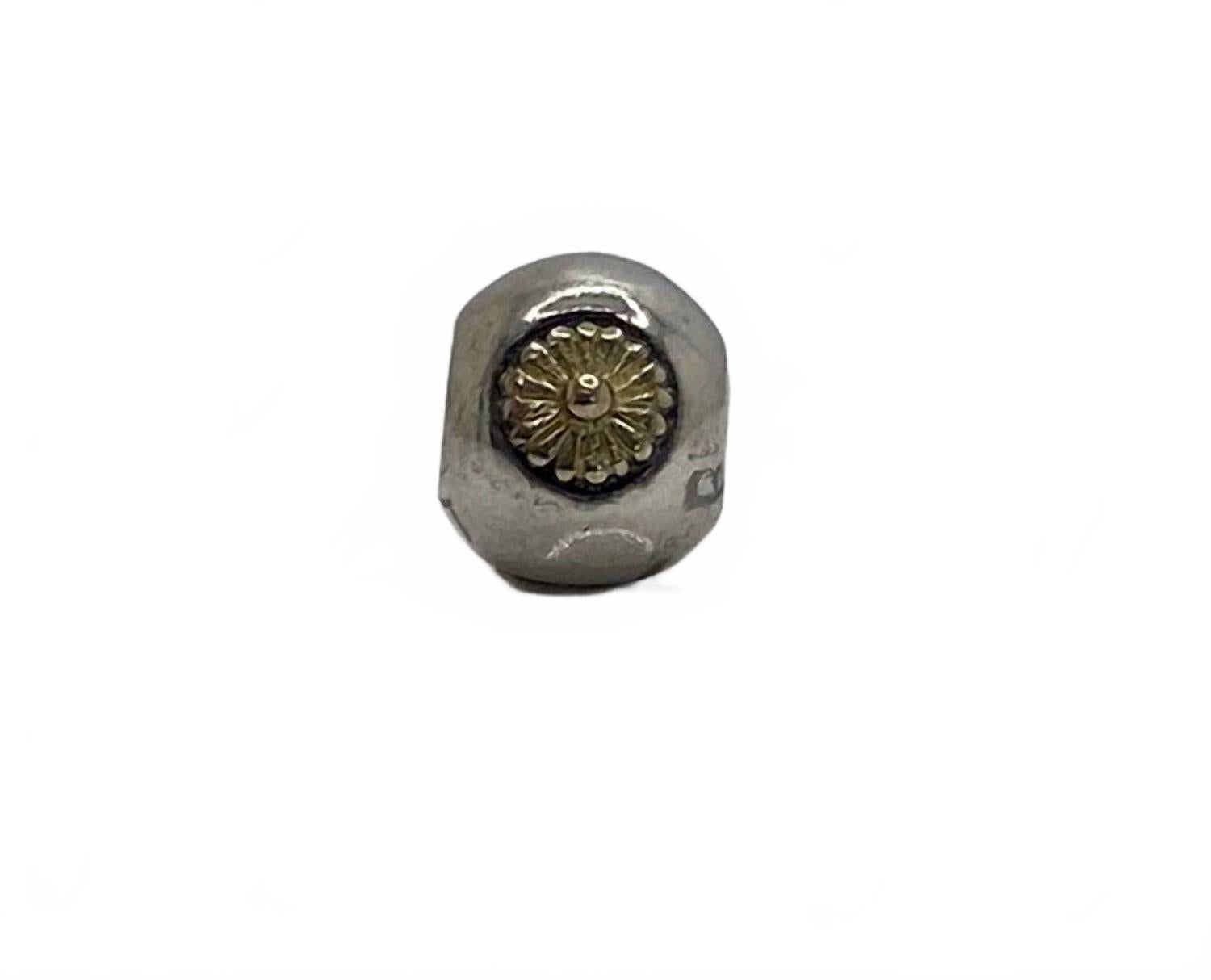 Women's Sun Bead Charm In Silver
