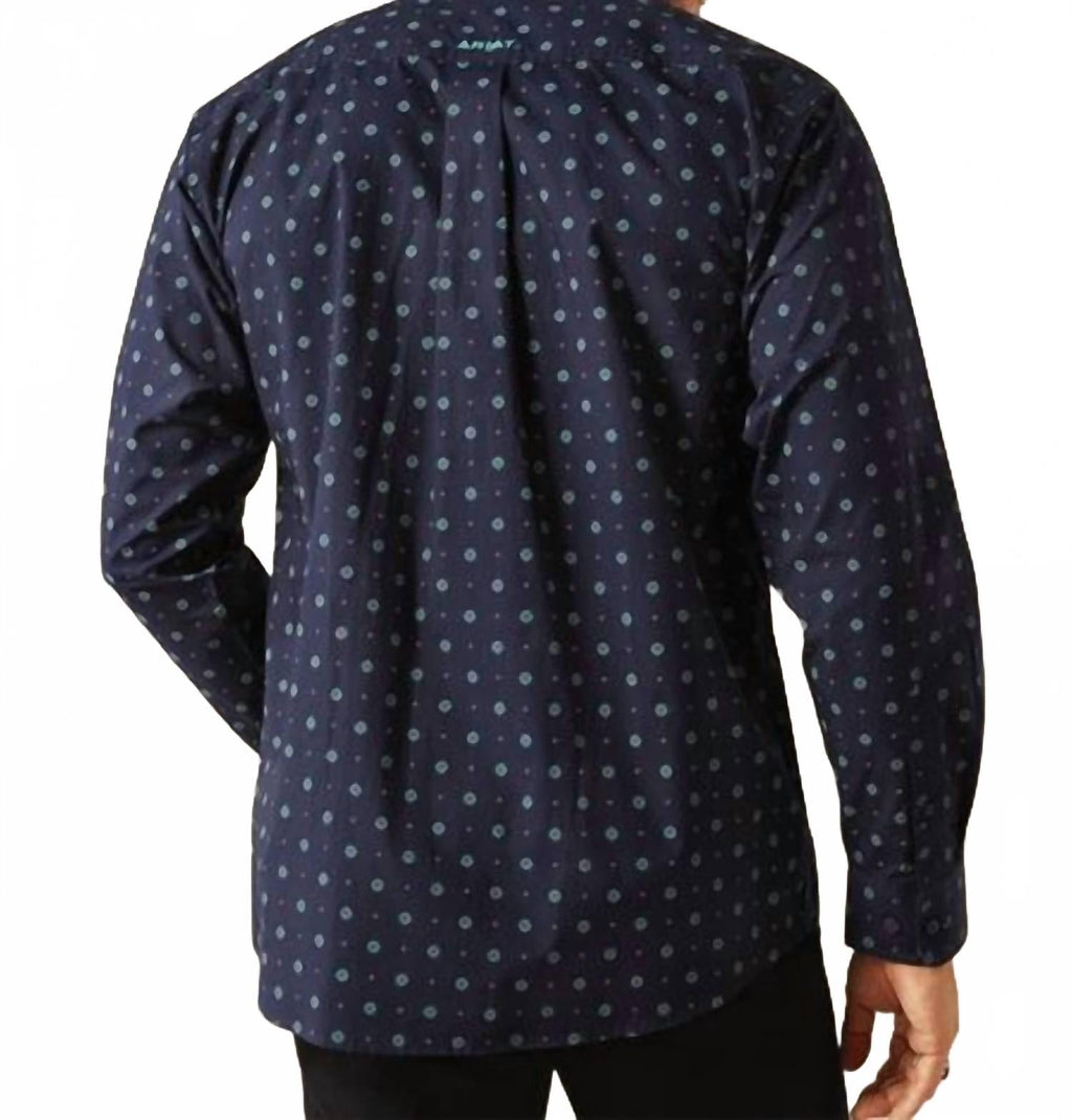 Men's Casual Series Shirt In Navy
