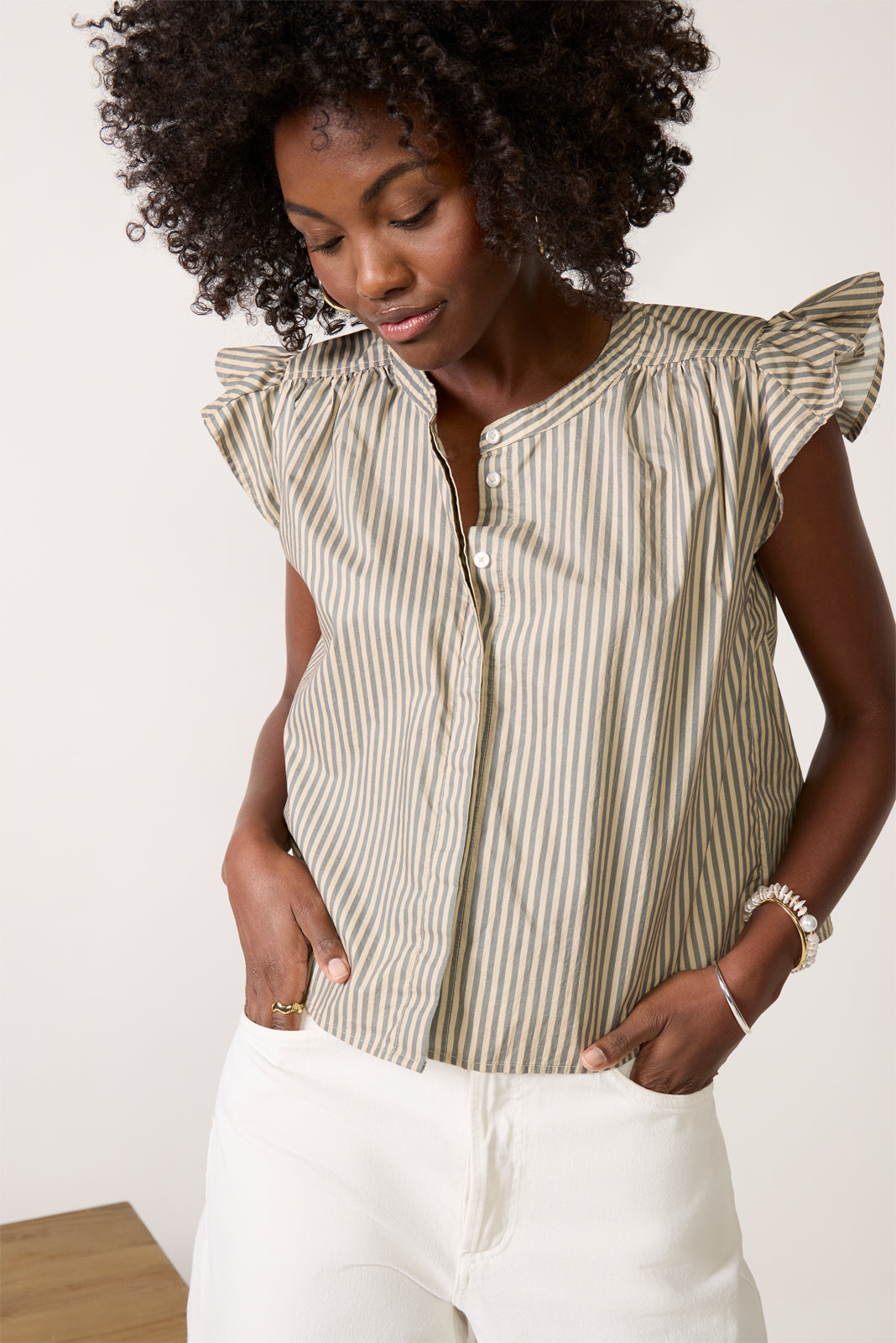 Women's Leona Flutter Top